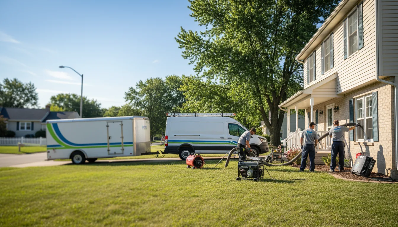 Flooded Basement Restoration And Cleanup With Repair in Arkansas near me